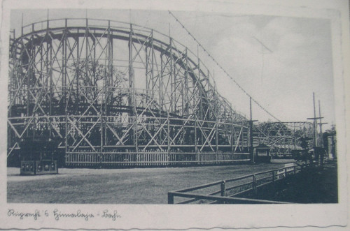 Berlin, 1930er Jahre, Postkarte aus dem Lunapark, gemeinfrei