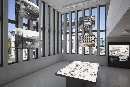 München, 2015, Blick in die Dauerausstellung und auf den ehemaligen »Führerbau«, Jens Weber