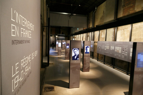 Les Milles, um 2012, Blick in die Dauerausstellung, Fondation du camp des Milles-Mémoire et Éducation