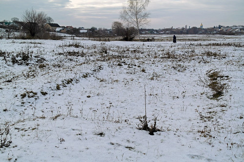Busk, 2015, Ort der Massenerschießung am jüdischen Friedhof, Christian Herrmann