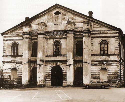 Chmelnyzkyj, o.D., Die 1991 abgerissene Ruine der Großen Choralsynagoge, gemeinfrei
