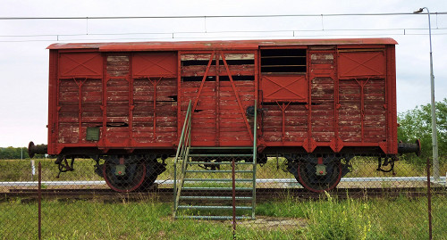 Le Vernet, 2012, Güterwaggon, Thierry Llansades