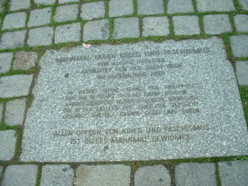 Wien, 2003, Widmung des Mahnmals, Verein zur Erforschung nationalsozialistischer Gewaltverbrechen und ihrer Aufarbeitung Wien, Claudia Kuretsidis-Haider