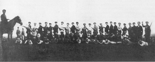 Tschernobyl, um 1919, Jüdische Miliz zur Selbstverteidigung während des Bürgerkrieges, Yad Vashem