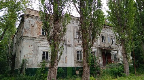 Tschernobyl, 2017, Ruine einer Synagoge, Sergej Paskewitsch
