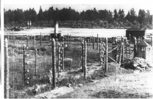 Malyj Trostenez, 1944, Der Stacheldrahtzaun des Vernichtungslagers, Belaruski dzjarshaŭny muzej gistoryi Wjalikaj Ajtschynnaj Wajny