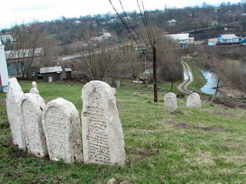 Scharhorod, 2017, Alter jüdischer Friedhof, Jewgennij Schnajder