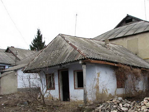 Scharhorod, 2017, Ein Haus auf dem Gebiet des ehemaligen Ghettos, Jewgennij Schnajder