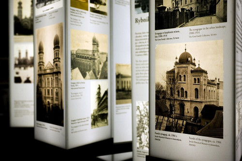 Gleiwitz, 2019, Ansicht der Dauerausstellung über die Geschichte der Juden Oberschlesiens, Dom Pamięci Żydów Górnośląskich