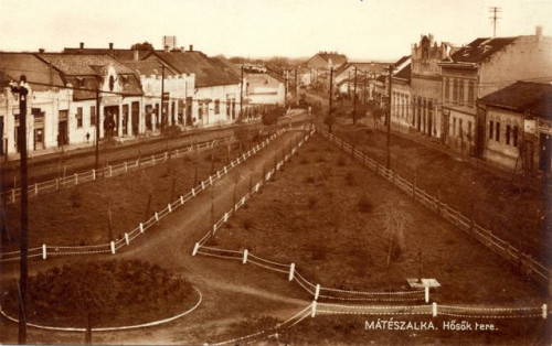 Mátészalka, 1930er Jahre, Ansichtskarte, Képes Géza Városi Könyvtár, Mátészalka  
