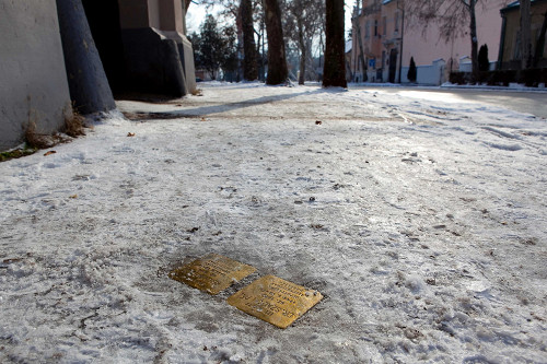 Mátészalka, 2013, Stolpersteine, Krisztián Bócsi
