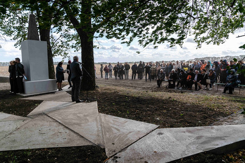 Lypowez, 2019, Einweihungsfeier des Denkmals, Stiftung Denkmal, Anna Voitenko