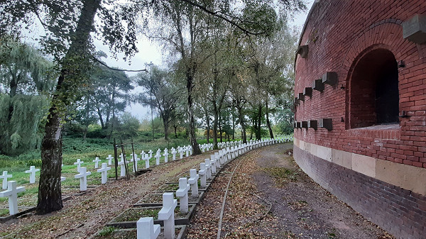 Zamość, 2021, Friedhof an der Rotunde, Stiftung Denkmal