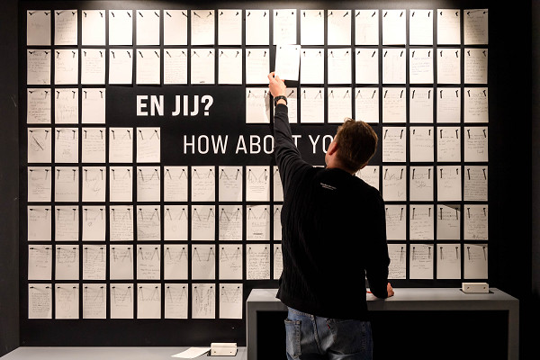 Amsterdam, 2022, Blick in die neue Dauerausstellung, Verzetsmuseum Amsterdam