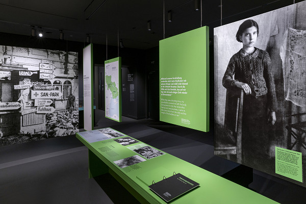 Berlin, 2020, Blick in die Dauerausstellung, Gedenkstätte Stille Helden