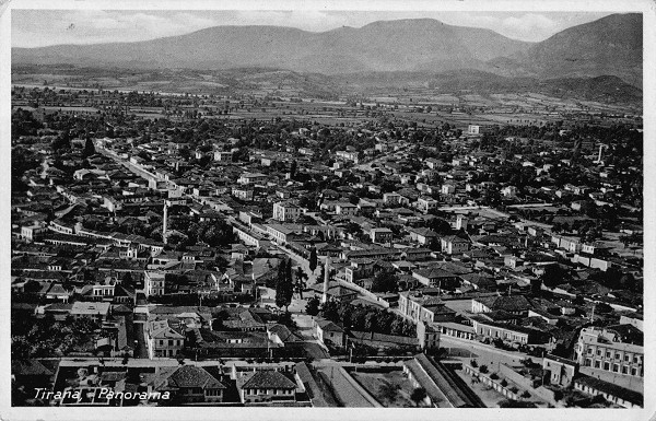 Tirana, o.D., Historische Postkarte, gemeinfrei
