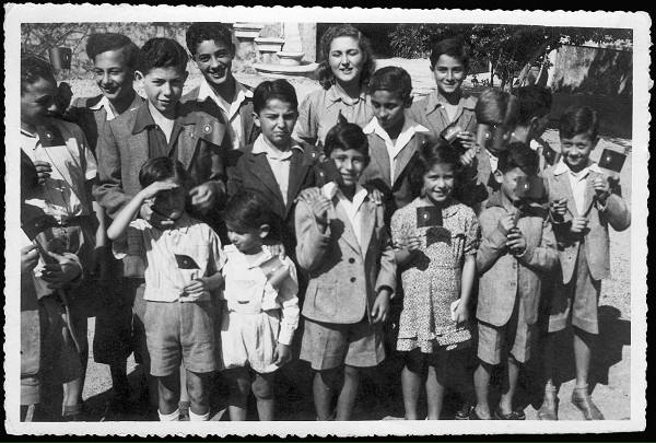 Estoril, o.D., Jüdische Flüchtlingskinder aus Frankreich im portugiesischen Exil, Yad Vashem