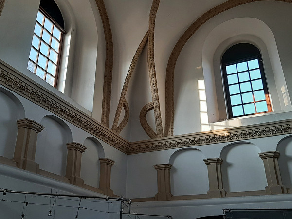 Szczebrzeszyn, 2021, Innenraum der ehemaligen Synagoge, Stiftung Denkmal