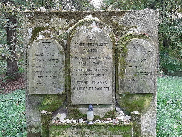 Szczebrzeszyn, 2021, Holocaustdenkmal auf dem jüdischen Friedhof, Stiftung Denkmal