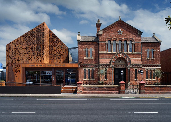 Manchester, 2021, Außenansicht des Museums, Manchester Jewish Museum / Philip Vile