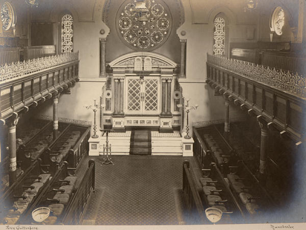 Manchester, 1903, Die Synagoge zu Beginn des 20. Jahrhunderts, Manchester Jewish Museum