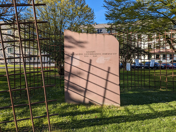 Koblenz, 2025, Das Mahnmal für die Opfer des Nationalsozialismus in Koblenz, Stiftung Denkmal / Benedikt Putz