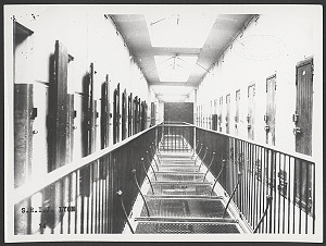 Zweiter Stock des Verurteiltenflügels im Gefängnis Montluc im Jahr 1944 - Anonym - Vervielfältigung genehmigt von den Archives départementales et métropolitaines