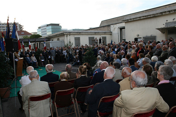 Lyon, 2010, Einweihung der Nationalen Gedenkstätte Gefängnis Montluc am 14. September 2010, Fonds BGA Permezel / Association des rescapés de Montluc