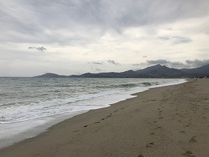 Ehemaliger Standort des Internierungslagers Argelès-sur-Mer - Lucie Boissenin - Vervielfältigung genehmigt von der Autorin