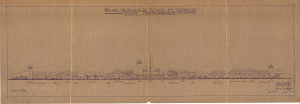 Saliers, 1942, Plan des Lagers Saliers, CD 13 / Archives départementales des Bouches-du-Rhône, cote 142 W 76