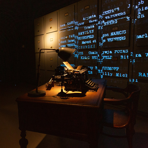 Lüttich, 2023, Blick in die Dauerausstellung 1, Les Territoires de la Mémoire asbl