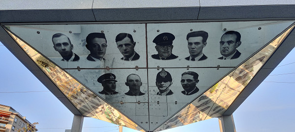 Antwerpen, 2018, Ansicht des Friedensdenkmals von Deurne 2, André Bladt & Cindy Verstraeten