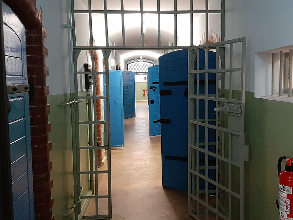 Halle, 2022, Ehemaliger Zellentrakt in der Gedenkstätte, Stiftung Denkmal