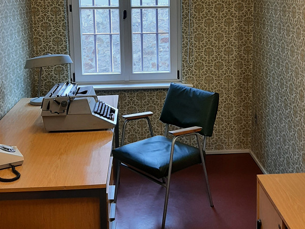 Halle, 2022, Im Stil der DDR nachgebauter Raum, Stiftung Denkmal