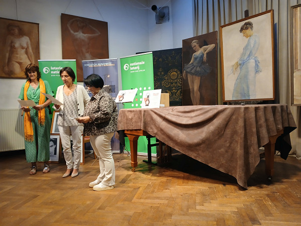 Brüssel, 2025, Verleihung der »Balises pour la citoyenneté« in das Atelier von Marcel Hastir, Auschwitz-Stiftung