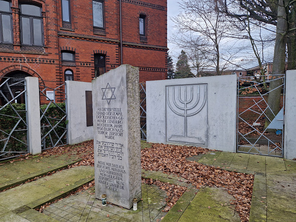 Lüneburg, 2026, Gedenkstätte für die Synagoge, Stiftung Denkmal