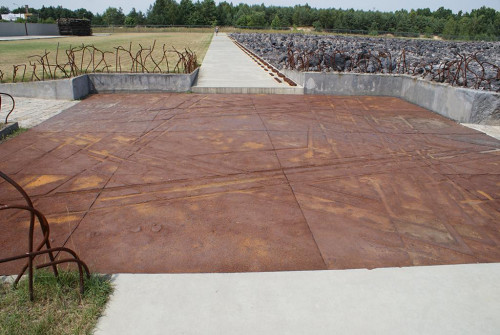 Belzec, 2009, Fläche in Form eines Davidsterns, Thorbjörn Hoverberg