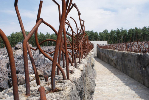 Belzec, 2009, Gang durch die Gedenkstätte, Thorbjörn Hoverberg