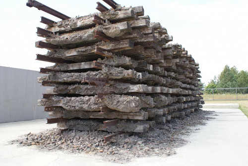 Belzec, 2009, Skulptur von Andrzej Sołyga, Thorbjörn Hoverberg