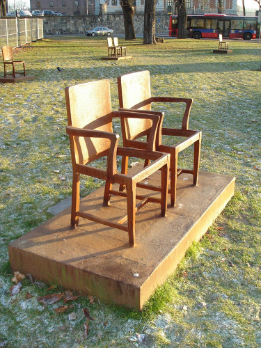 Oslo, 2007, Denkmal in Erinnerung an die Deportation der Juden aus Norwegen, Stiftung Denkmal, Christl Wickert