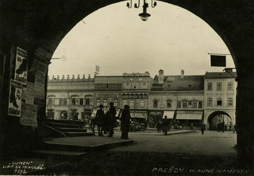Preschau, o.D., Szene aus der Stadt, Stiftung Denkmal
