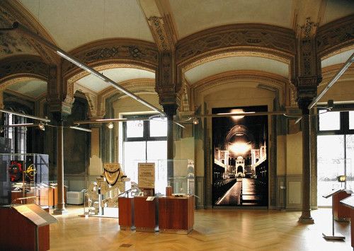 Berlin, o.D., Ausstellungsraum in der Neuen Synagoge, Stiftung Neue Synagoge Berlin – Centrum Judaicum, Margit Billeb
