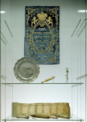Wien, o.D., Exponate in der Ausstellung, Jüdisches Museum Wien, Votava