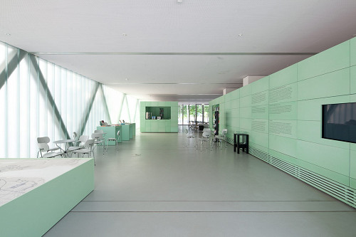 Ravensbrück, 2010, Im Inneren des Besucherzentrums, Johannes-Maria Schlorke