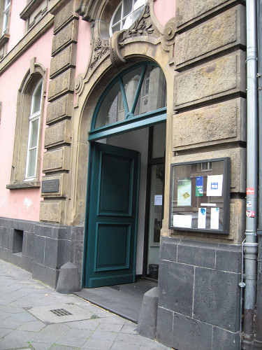 Düsseldorf, 2008, Eingangspforte der Gedenkstätte, Mahn- und Gedenkstätte Düsseldorf